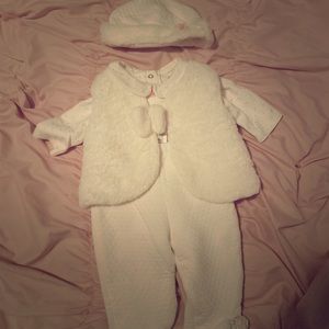 4 Piece 3 month baby girl outfit